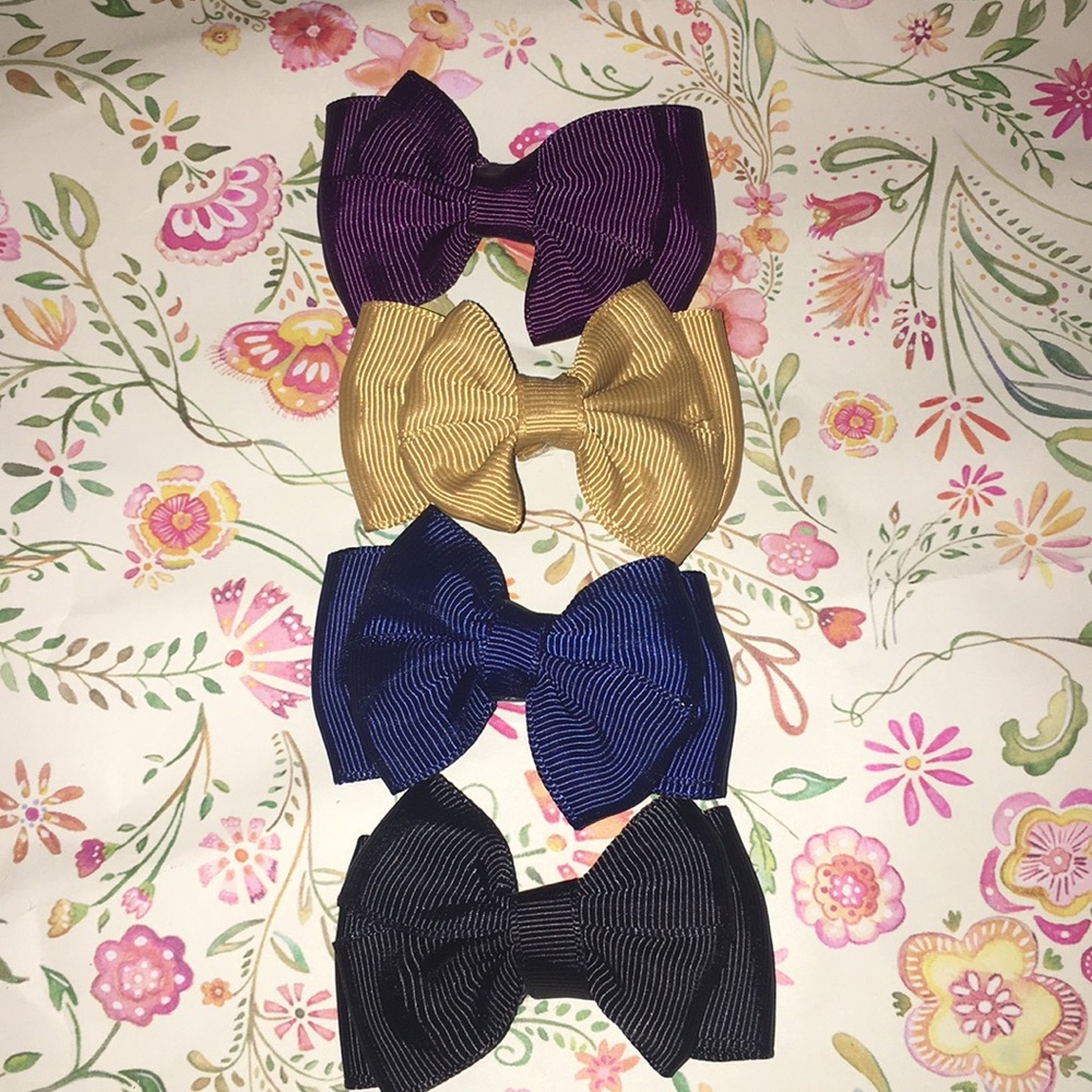 Milan’s Fall Colored Hair Bows❣️